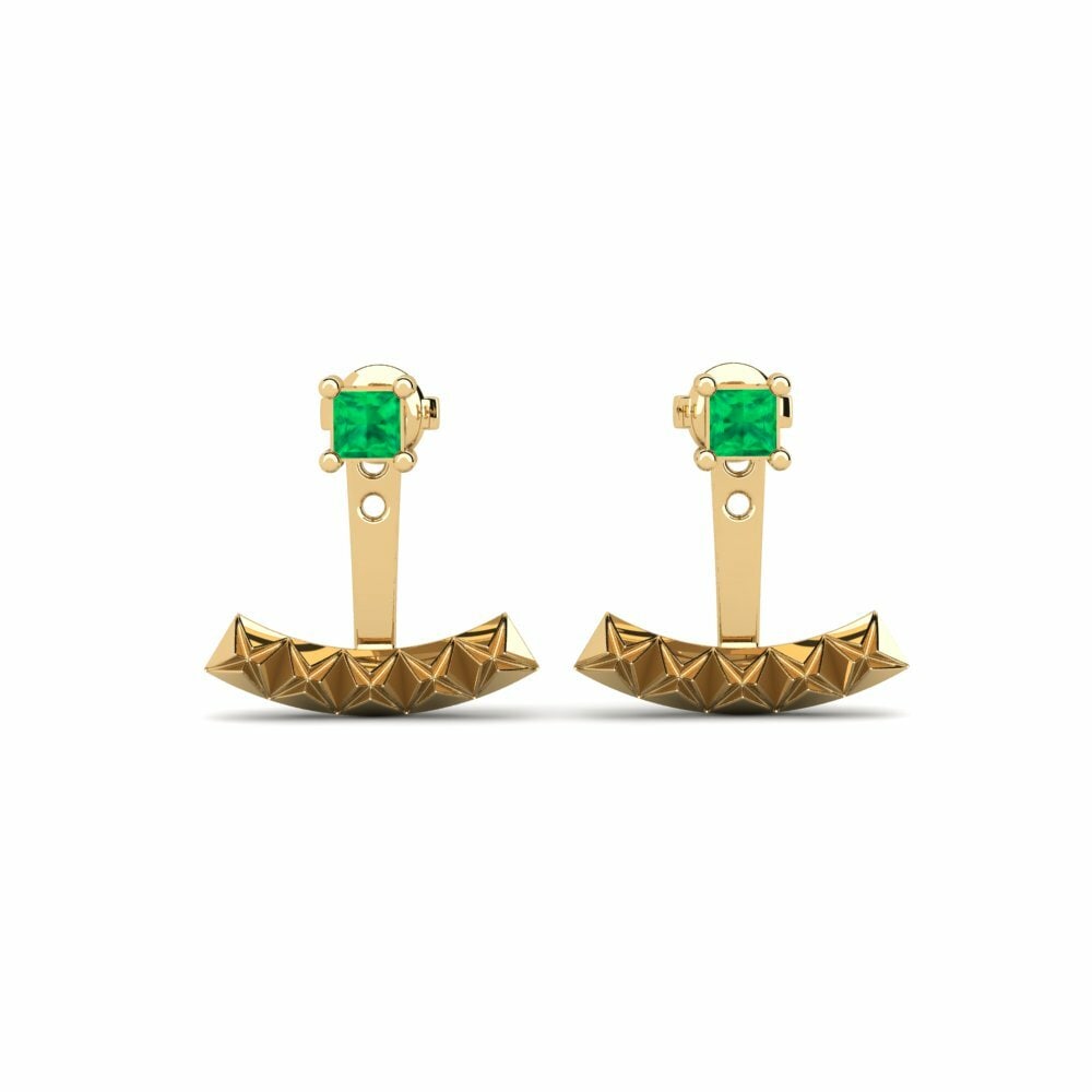 Emerald Women's Earring Caturbhuja