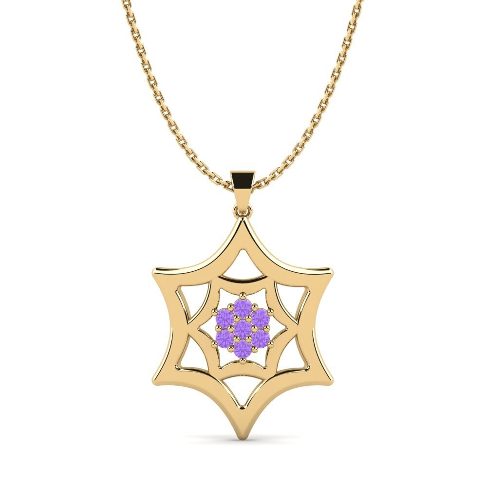 Amatista Colgante de Mujer Caulnes