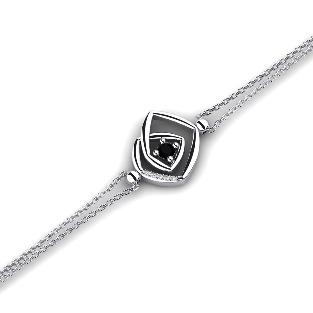 Black Onyx Women's Bracelet Cauteren