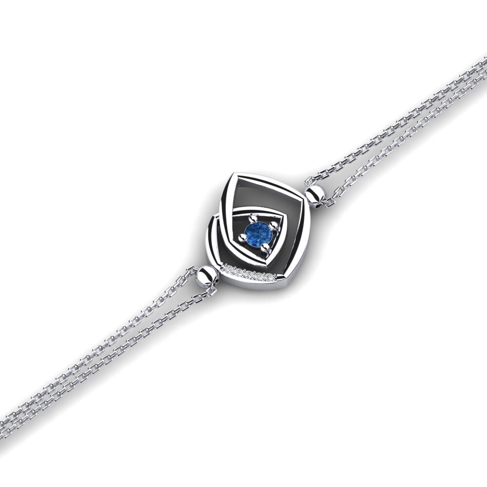Circonita Azul Oscuro Pulsera de Mujer Cauteren