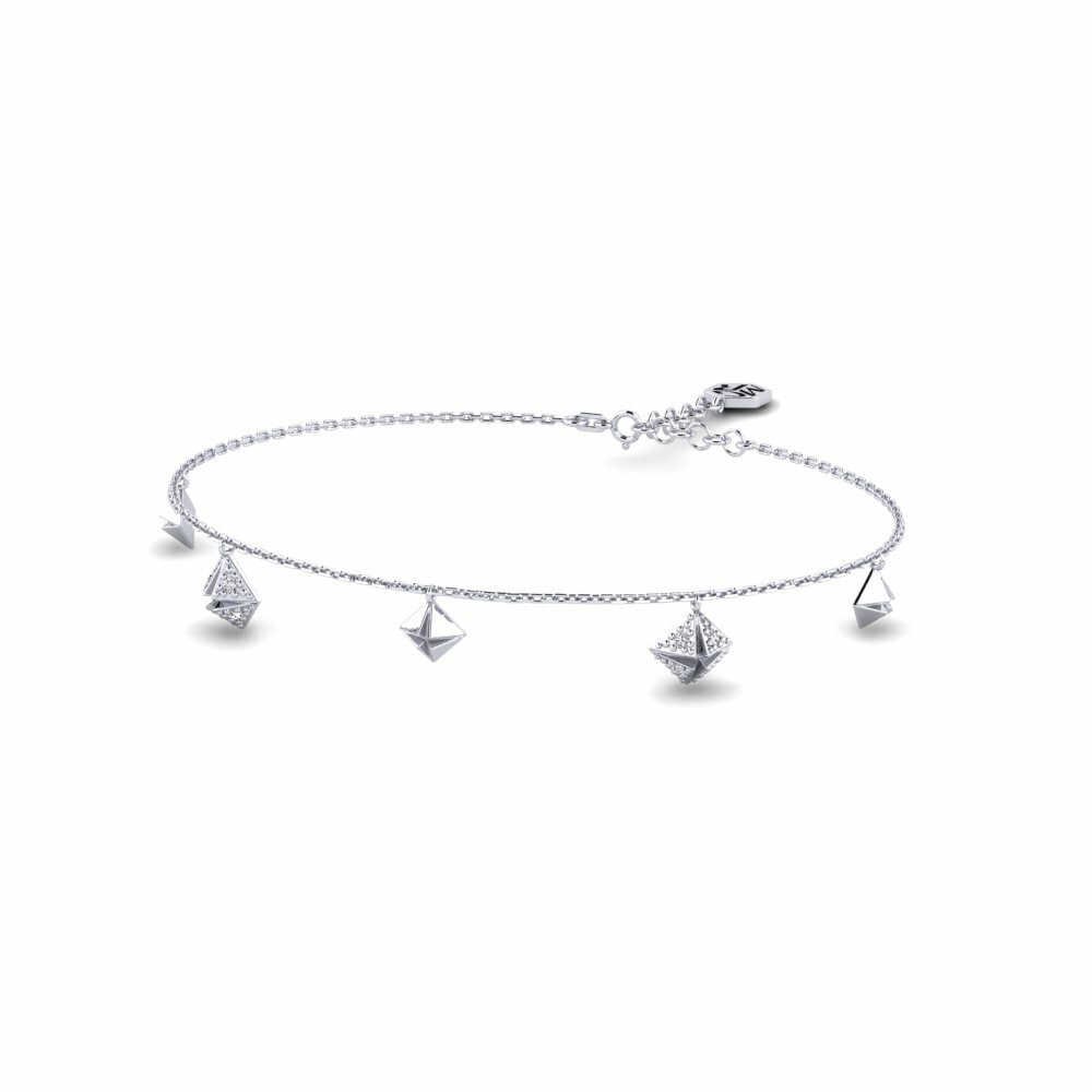 Oro Bianco 375 Bracciale da donna Cearnog
