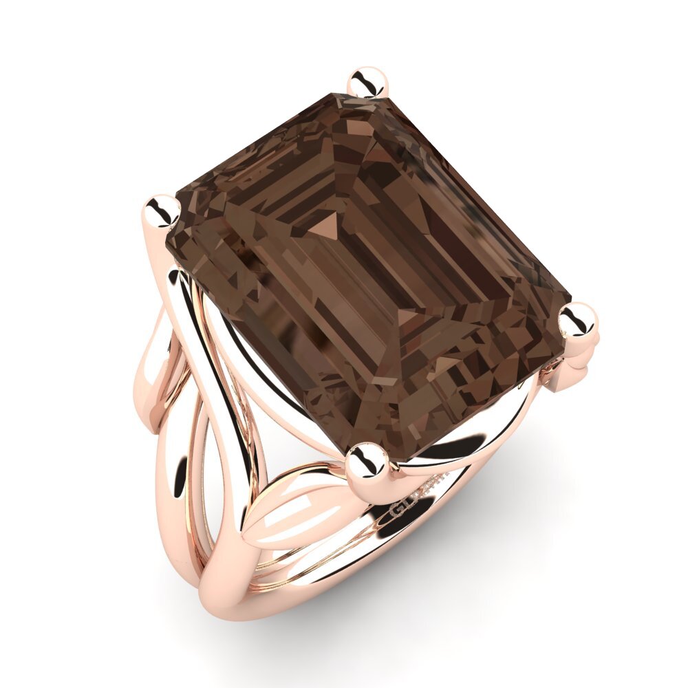 14ct Rose Gold Ring Cecila