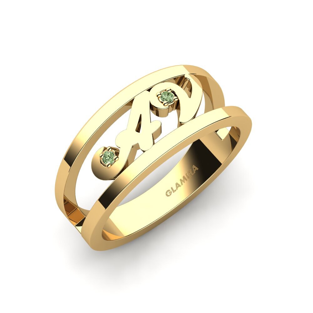 Groene Diamant Ringen Celestine