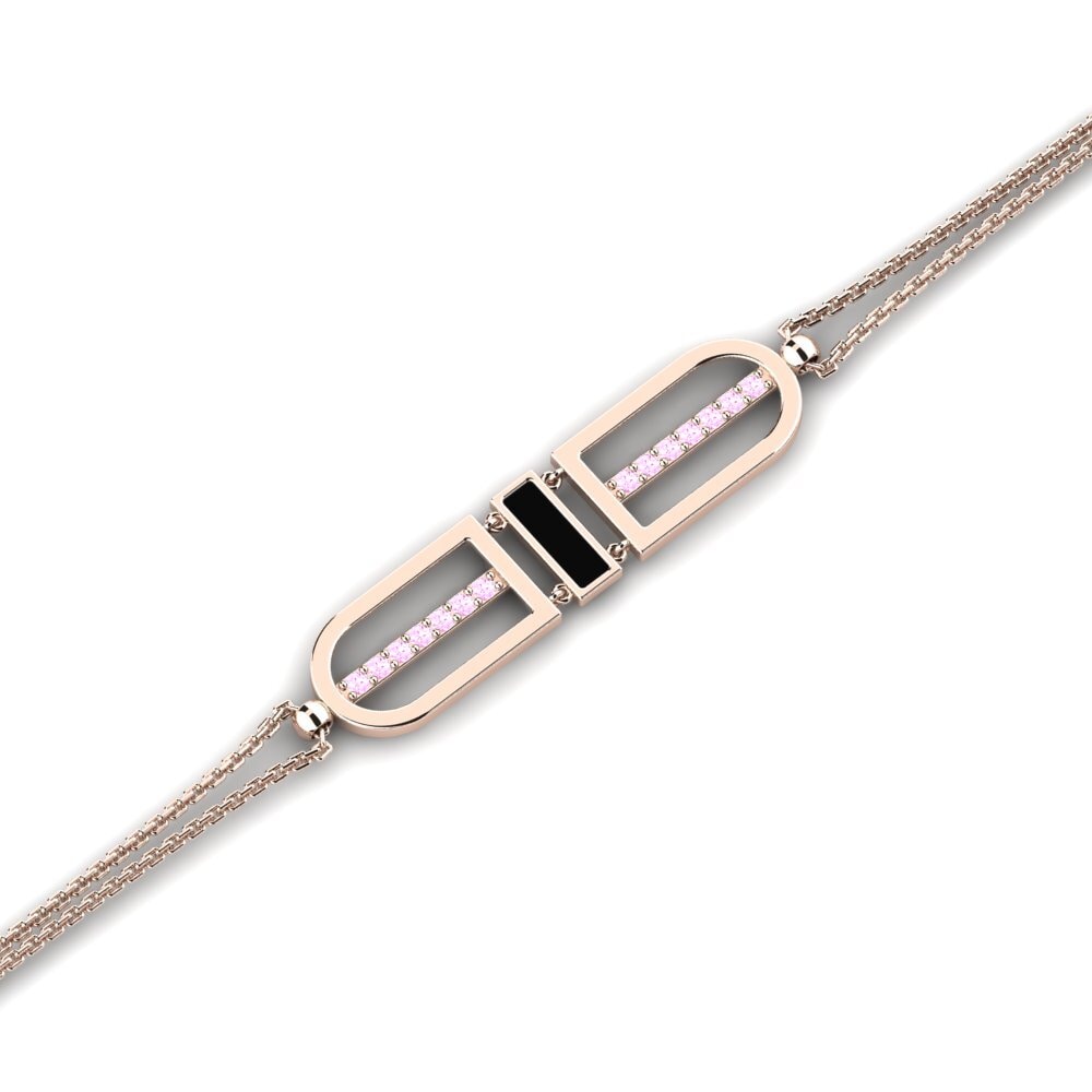Pink Sapphire Women's Bracelet Celina