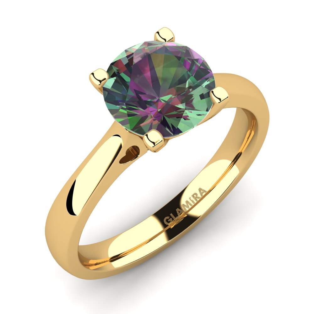 Mistyczny Topaz Pierścionek zaręczynowy Céline 2.0 crt