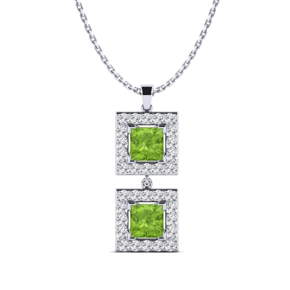 Peridot Women's Pendant Celmona