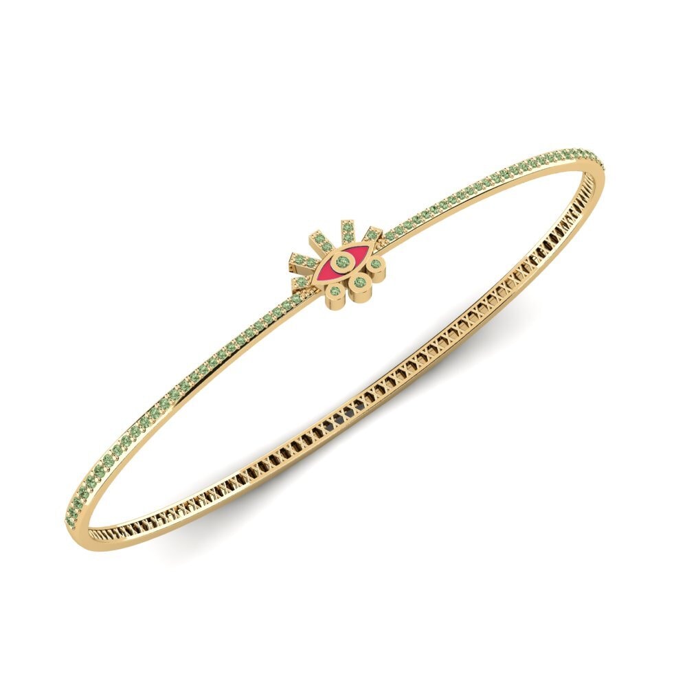 Green Diamond Women's Bangle Celsius