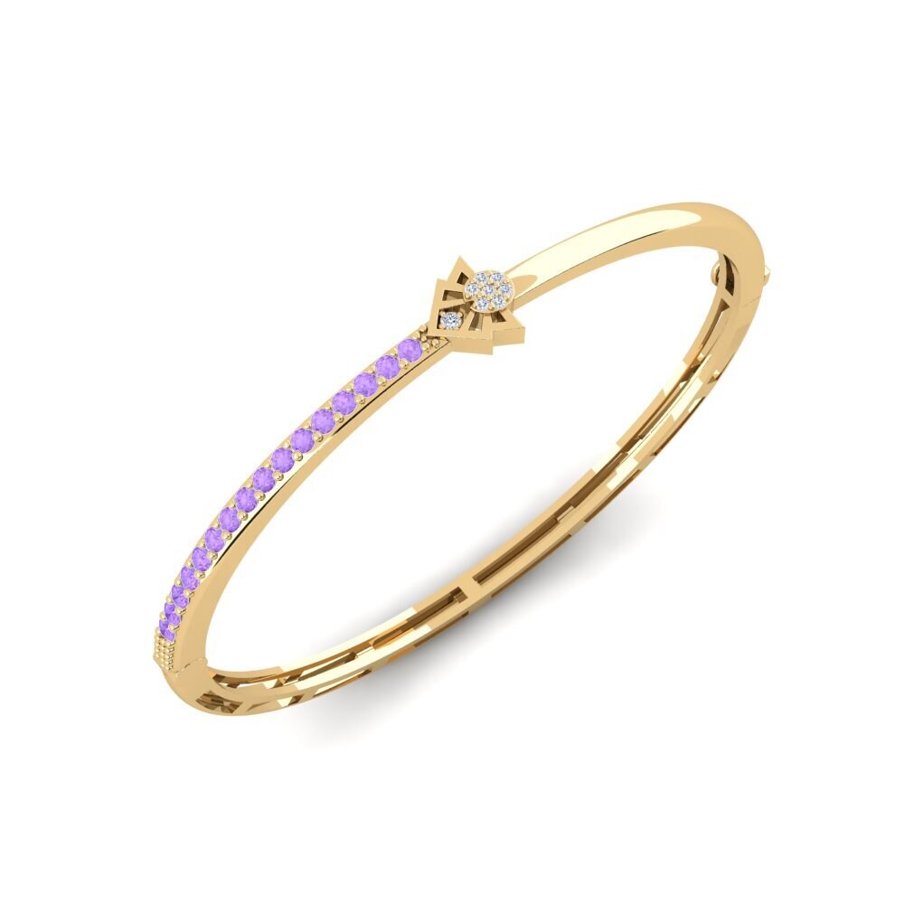Amethyst Women's Bangle Celso