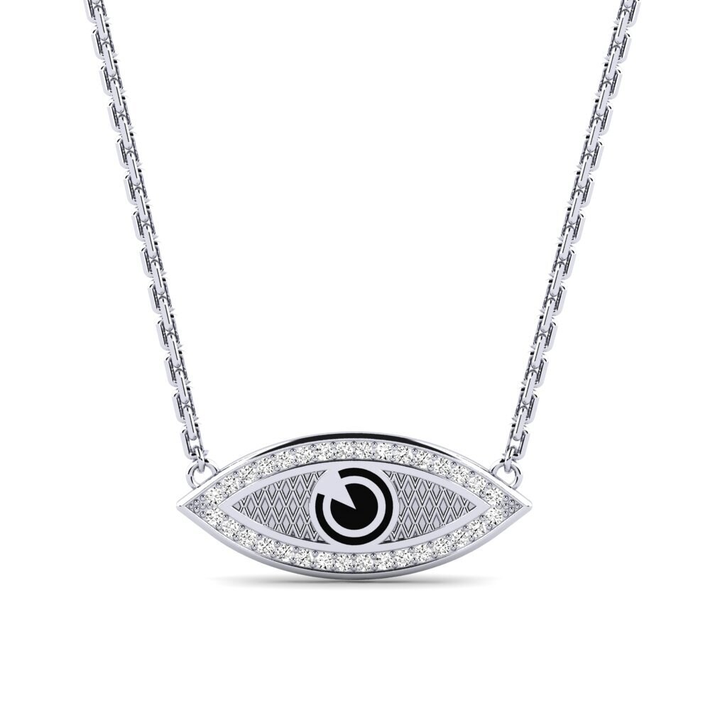 Moissanita Collar de Mujer Cendreres