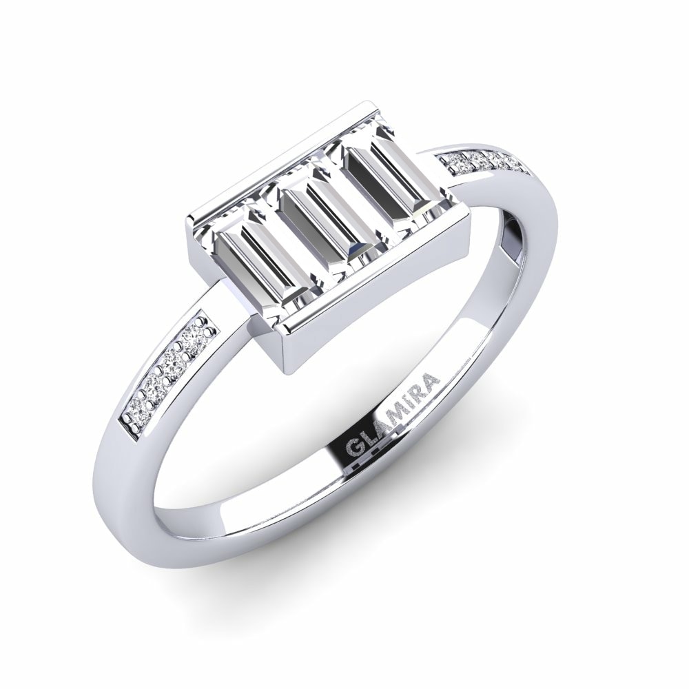 Exclusive Engagement Rings Centaur 585 White Gold Diamond