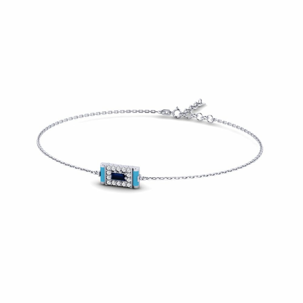 White Silver Women's Bracelet Ceredo