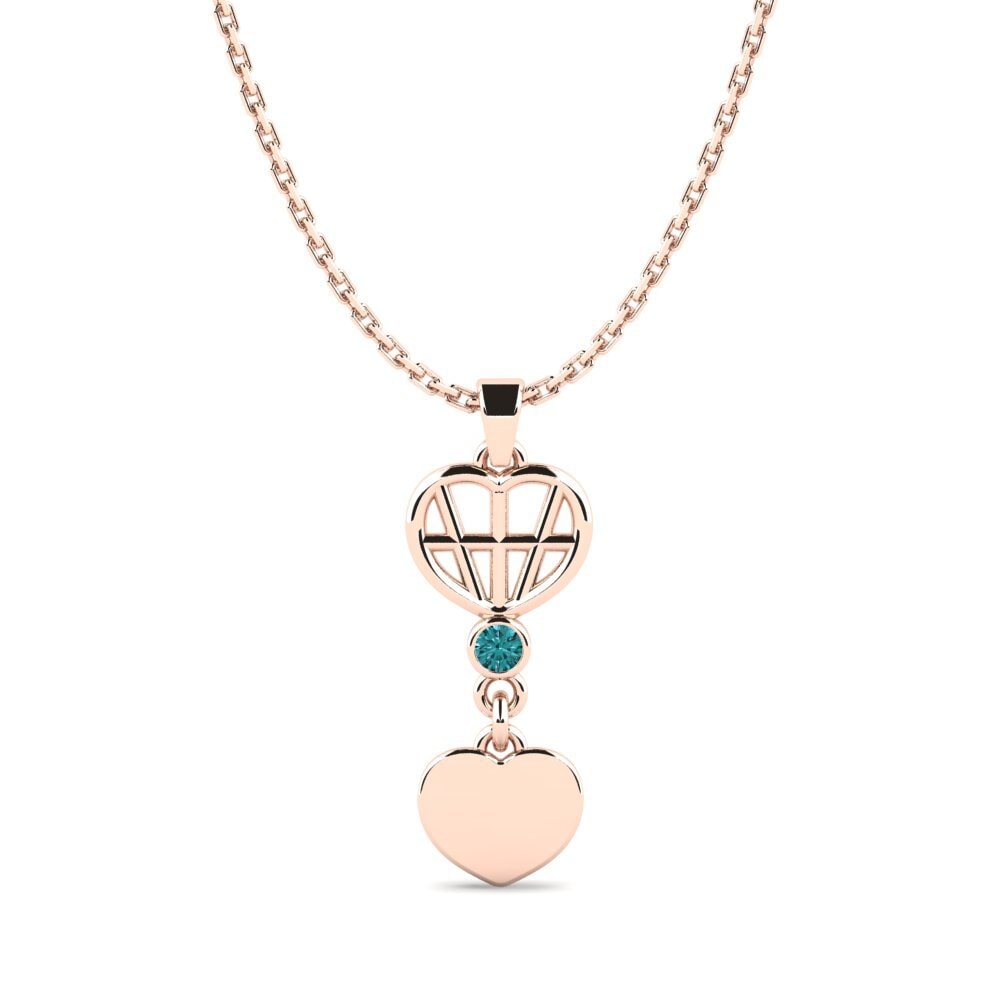 Blue Diamond Women's Pendant Cerveaunrt