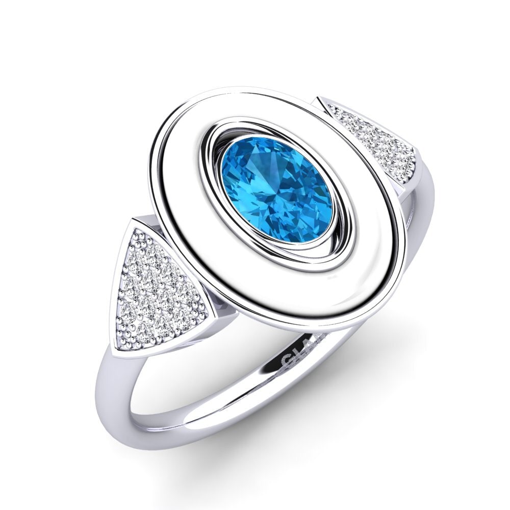 Blue Topaz Ring Cessna