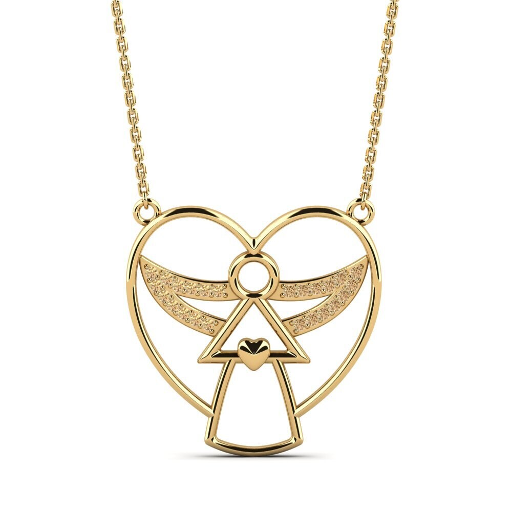 Brown Diamond Women's Necklace Chadasia