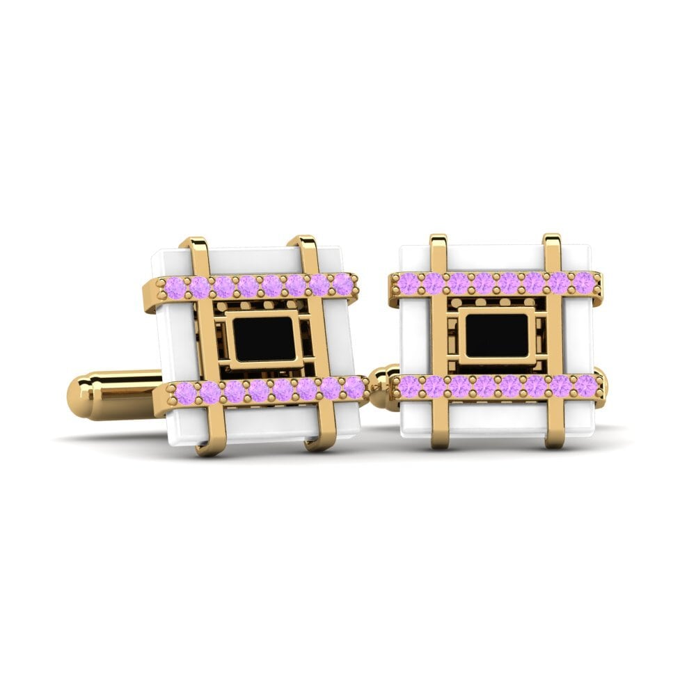 Amethyst Cufflink Chaires