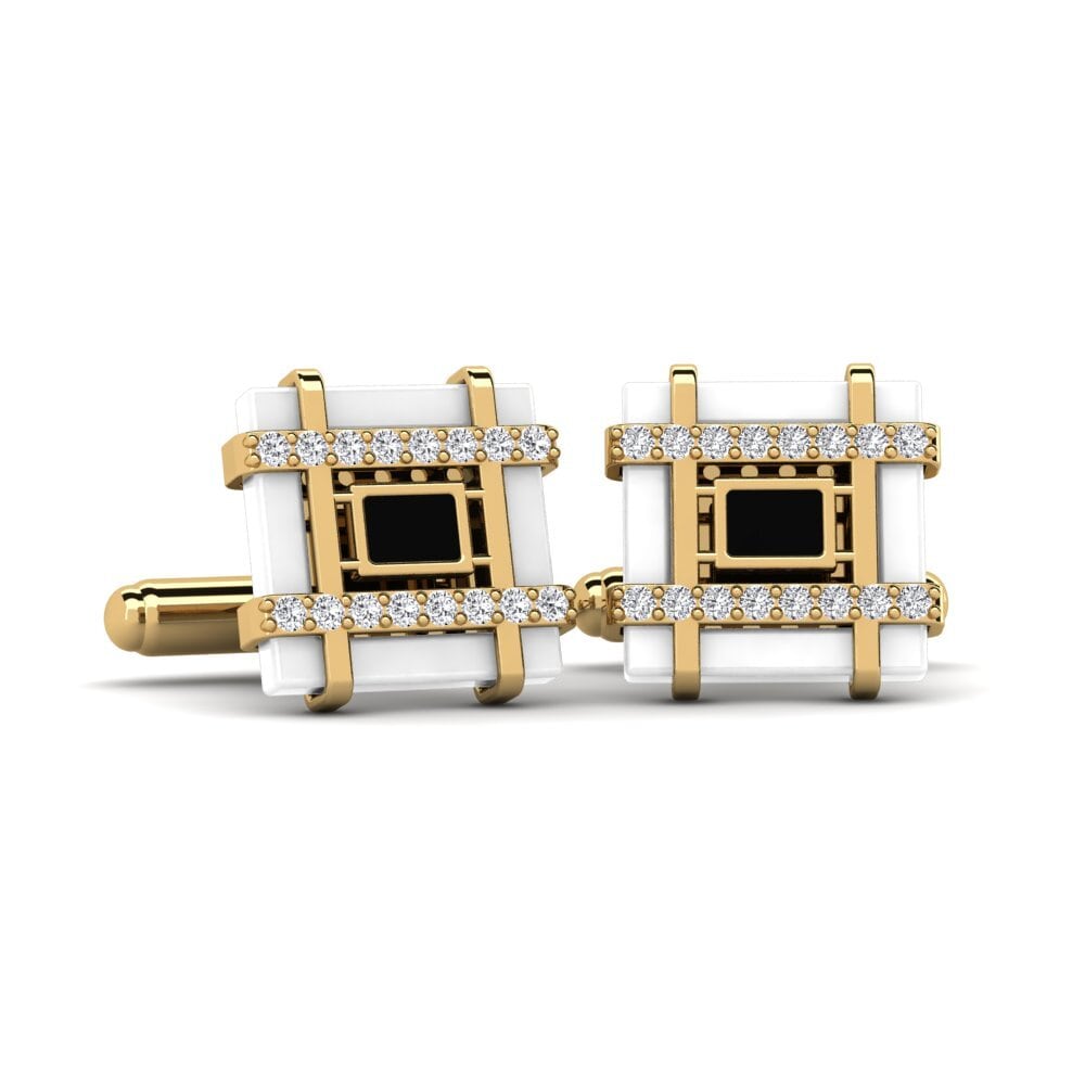 Lab Grown Diamond Cufflink Chaires