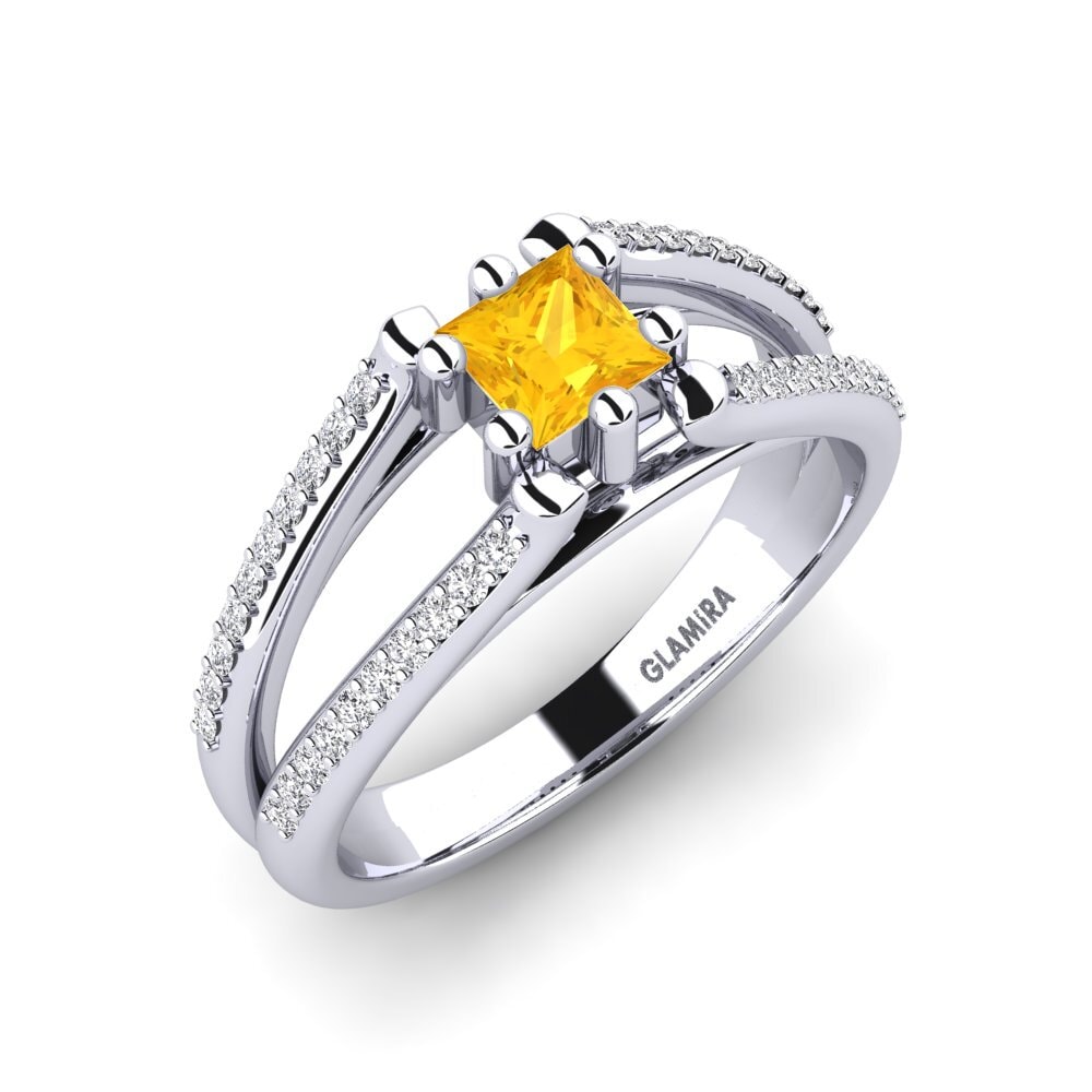 Citrine Engagement Ring Chakra