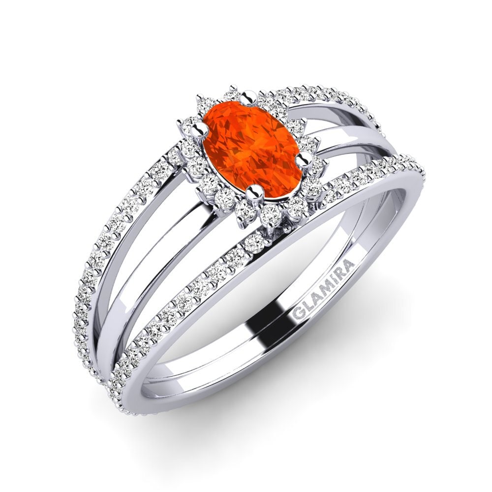 Opale de Feu Bague de fiançailles Chalker