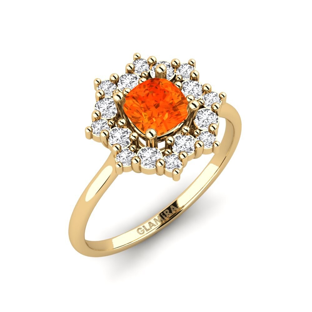 Fire Opal Engagement Ring Chalonsen