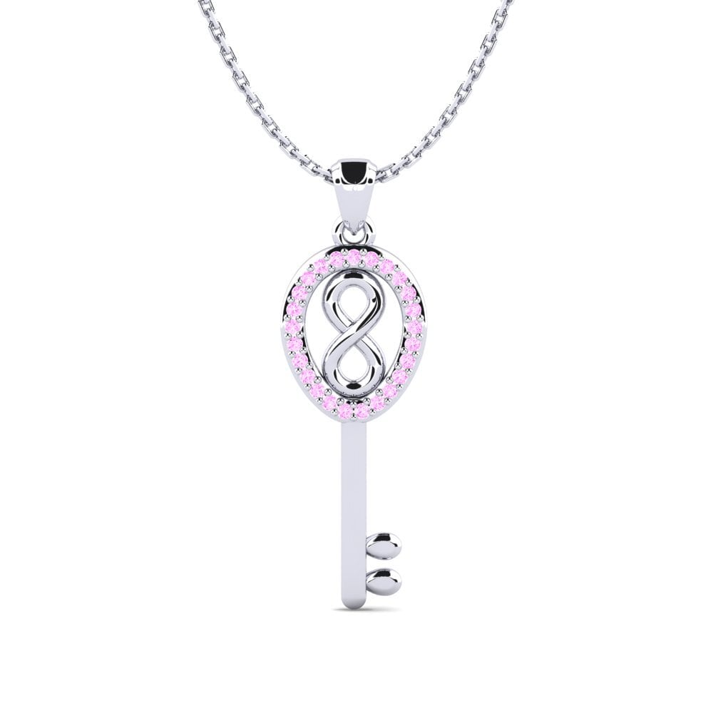 Pink Sapphire Women's Pendant Chanette
