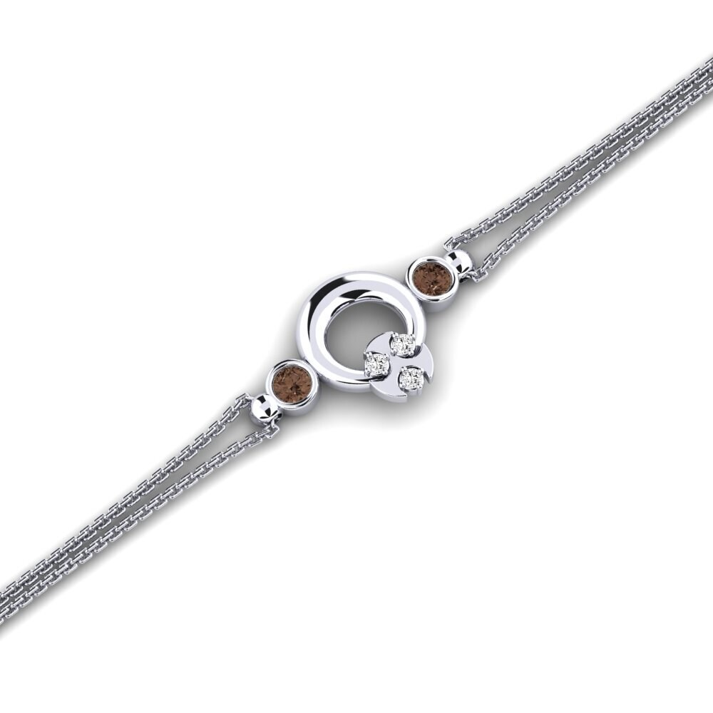 Cuarzo humo Pulsera de Mujer Chango