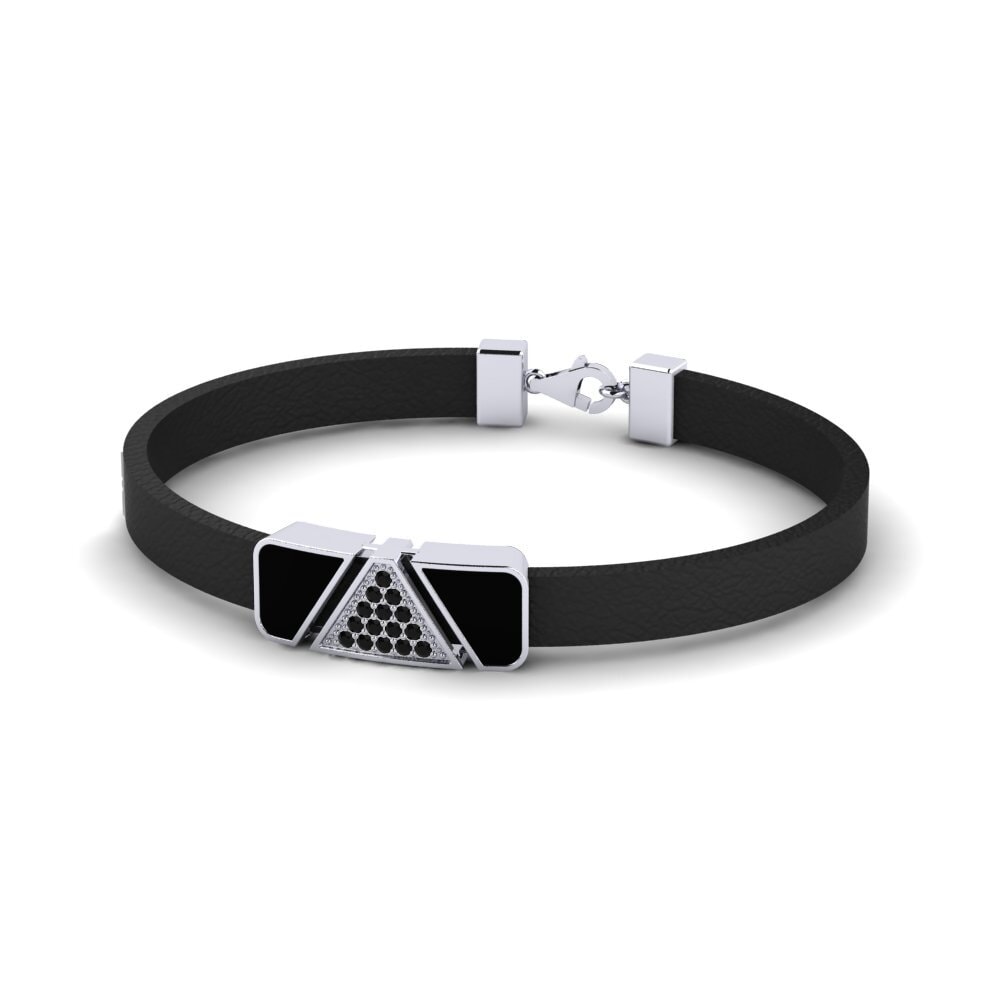 Black Sapphire Men's Bracelet Chansey