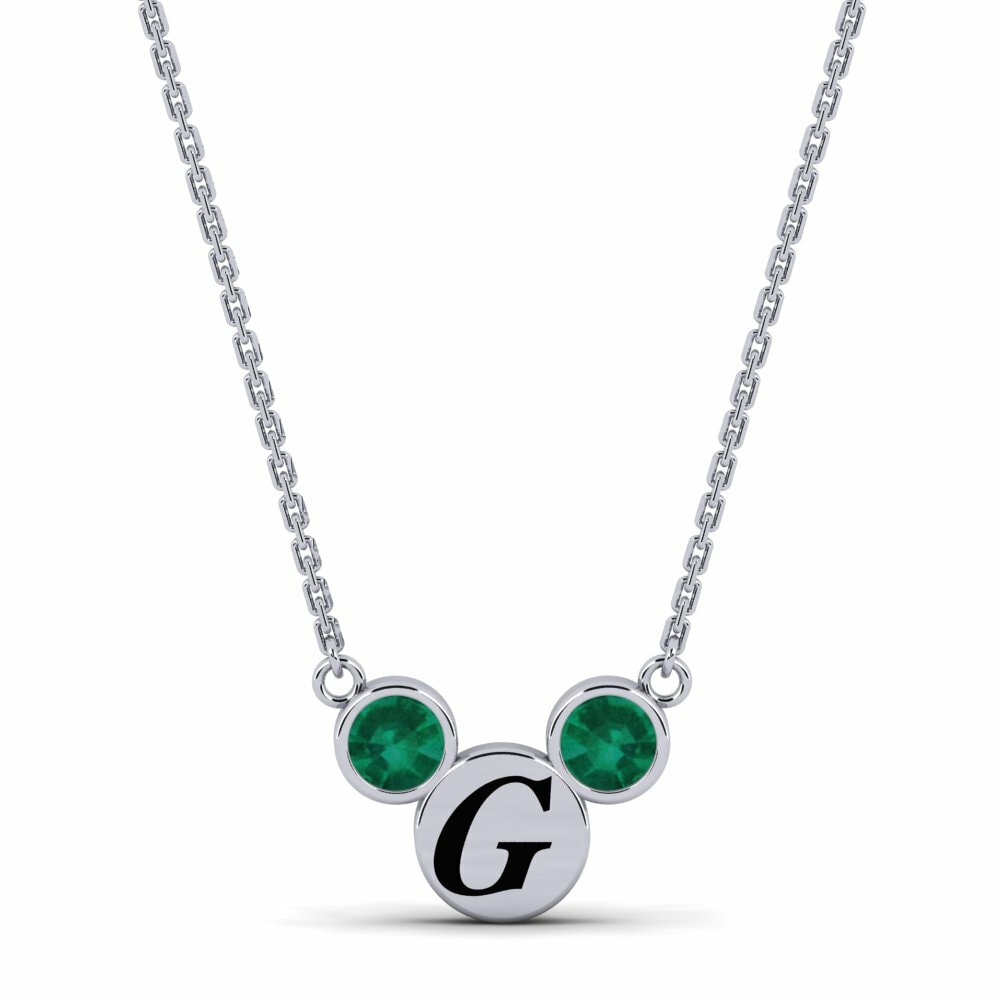 Emerald Women's Necklace Chantay