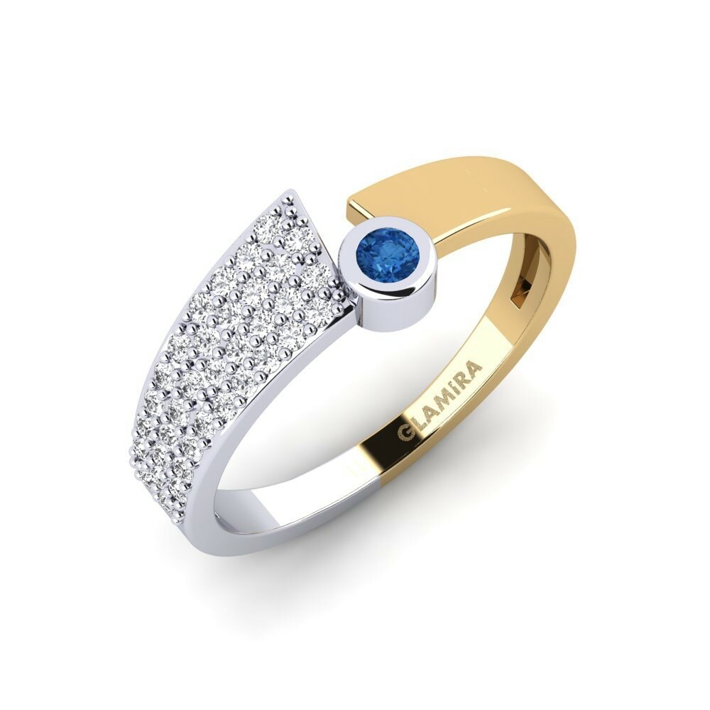 sapphire-zirconia แหวน Chaonia