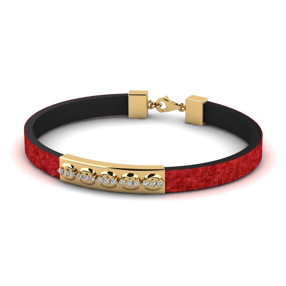18ct Yellow Gold Men's Bracelet Charjabug