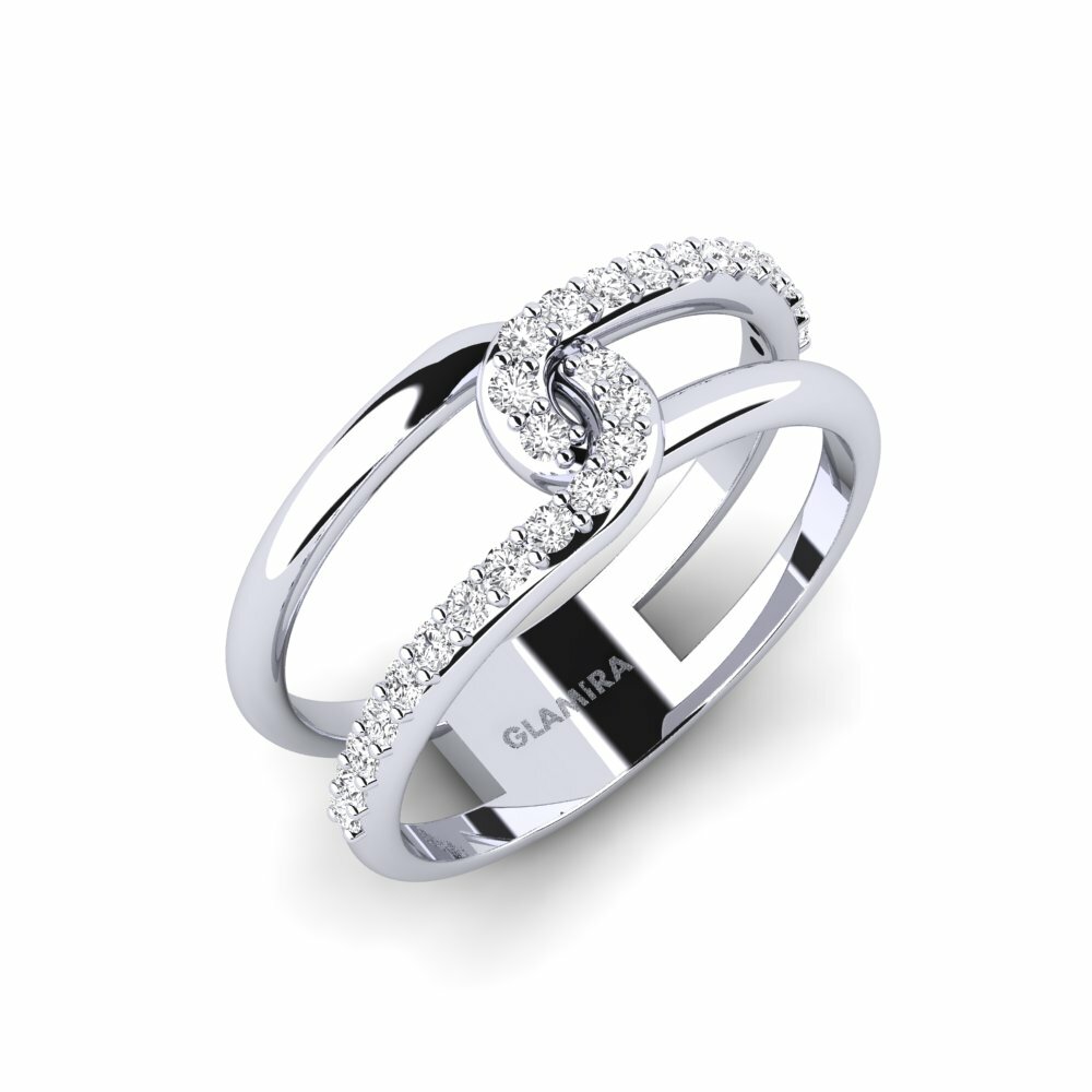 Argento 925 Anello Charleville