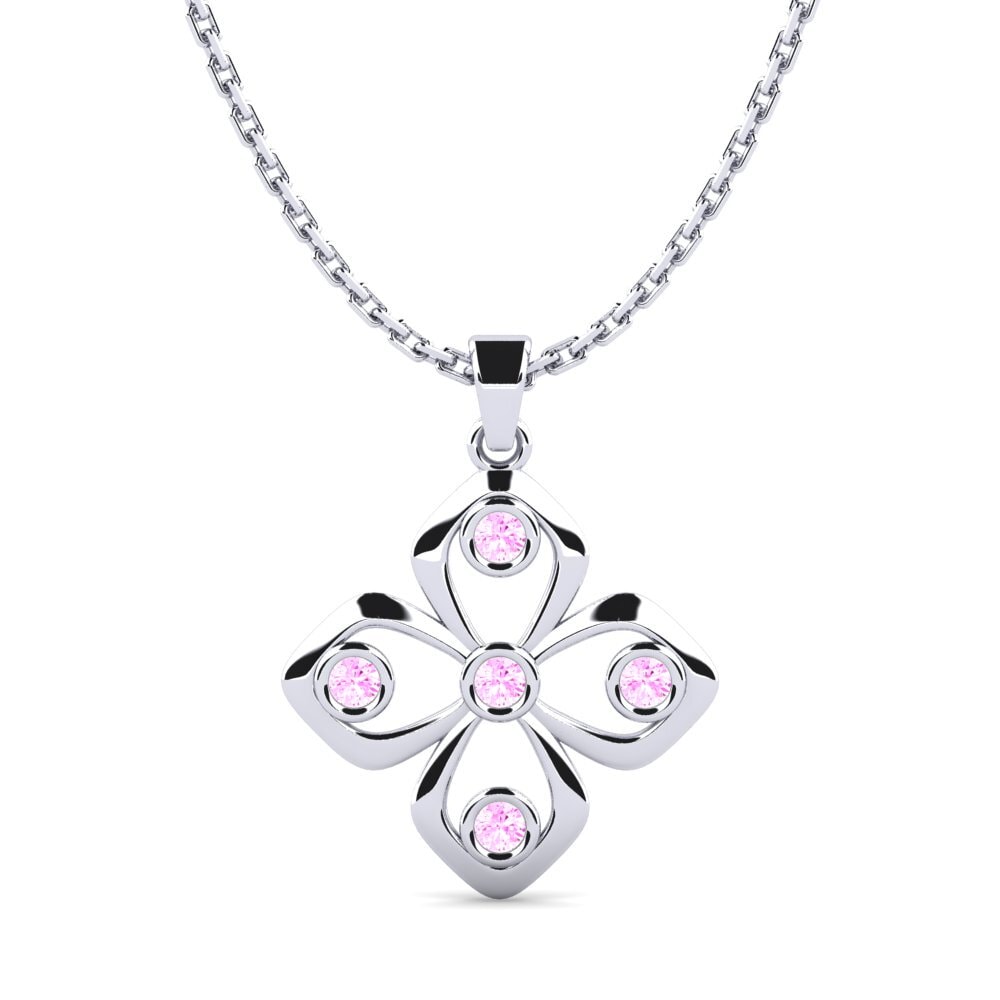 Pink Sapphire Women's Pendant Chassidy