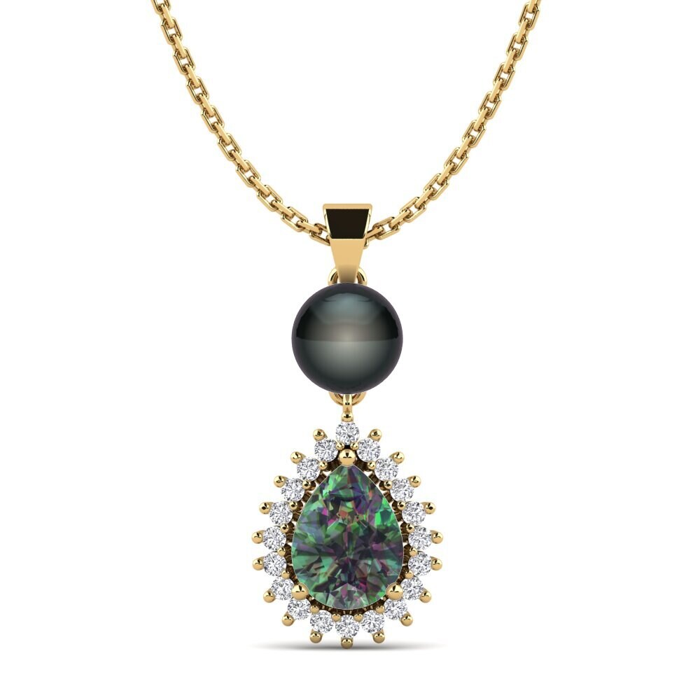 Mystic Topaz Women's Pendant Chastella