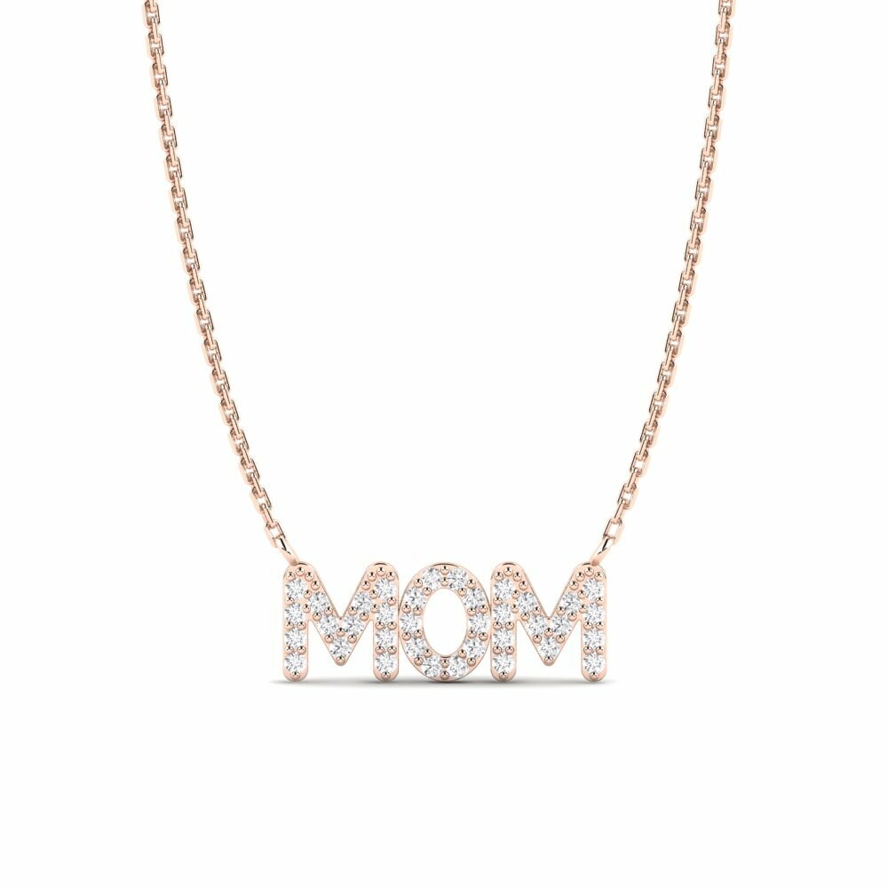 9K Rood Dames Ketting Chelan