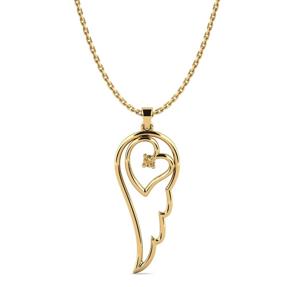 Brown Diamond Women's Pendant Chenille
