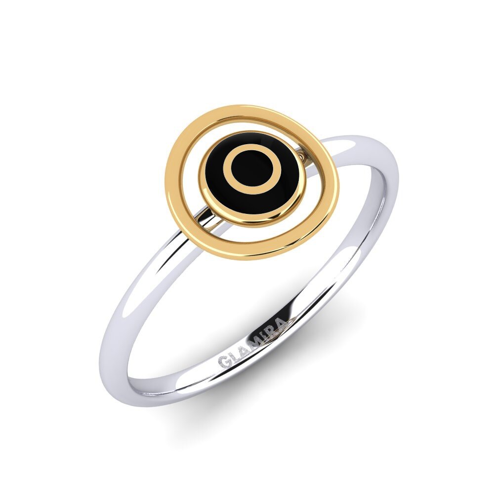 14ct White & Yellow Gold Ring Cheraw