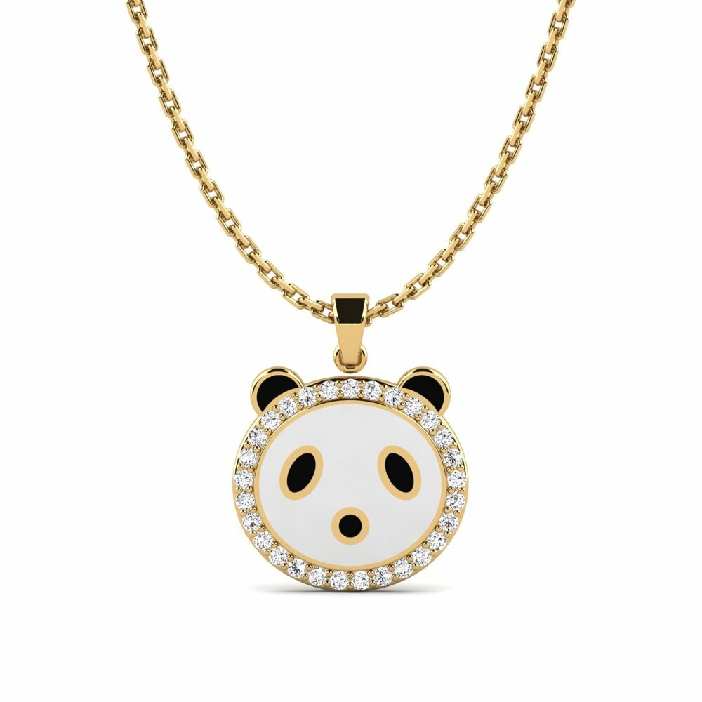 Moissanite Pendentif pour enfant Cherie