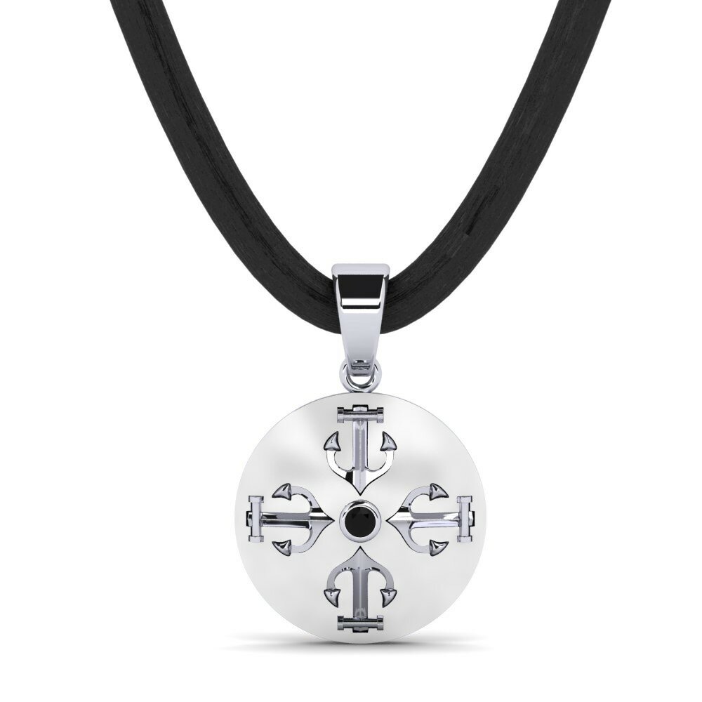 Pendentif pour homme Chesnaught Onyx Noir