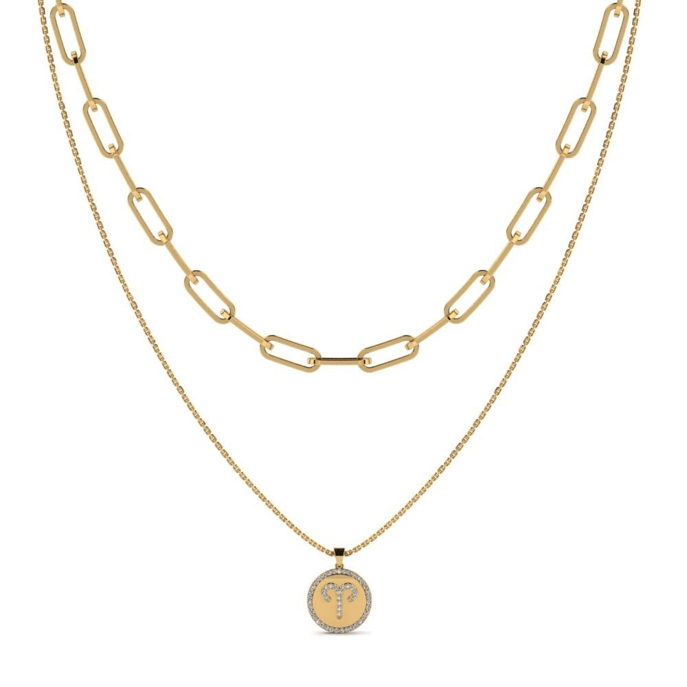 Paperclip Necklace Chiedere - Aries