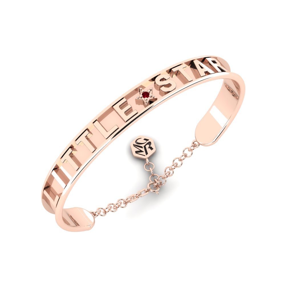 585 Emas Ros ruby-zirconia Gelang kanak-kanak Chiltern