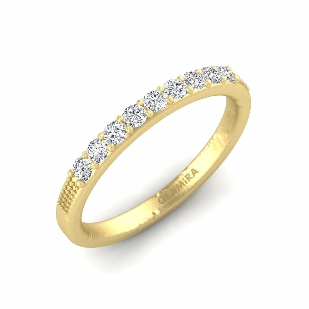 Eternity Organic Design Collection GLAMIRA Ring Chirurgie 585 Yellow Gold Diamond