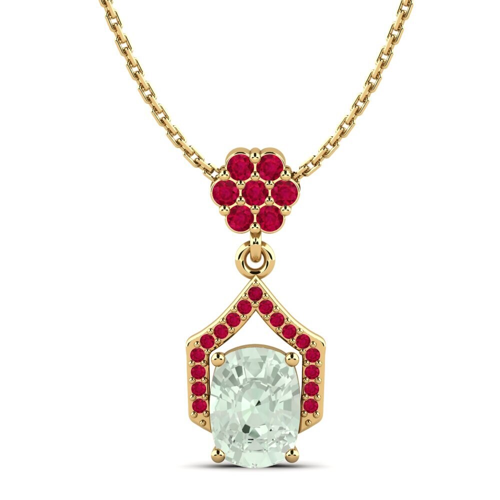 Green Amethyst Women's Pendant Chofa