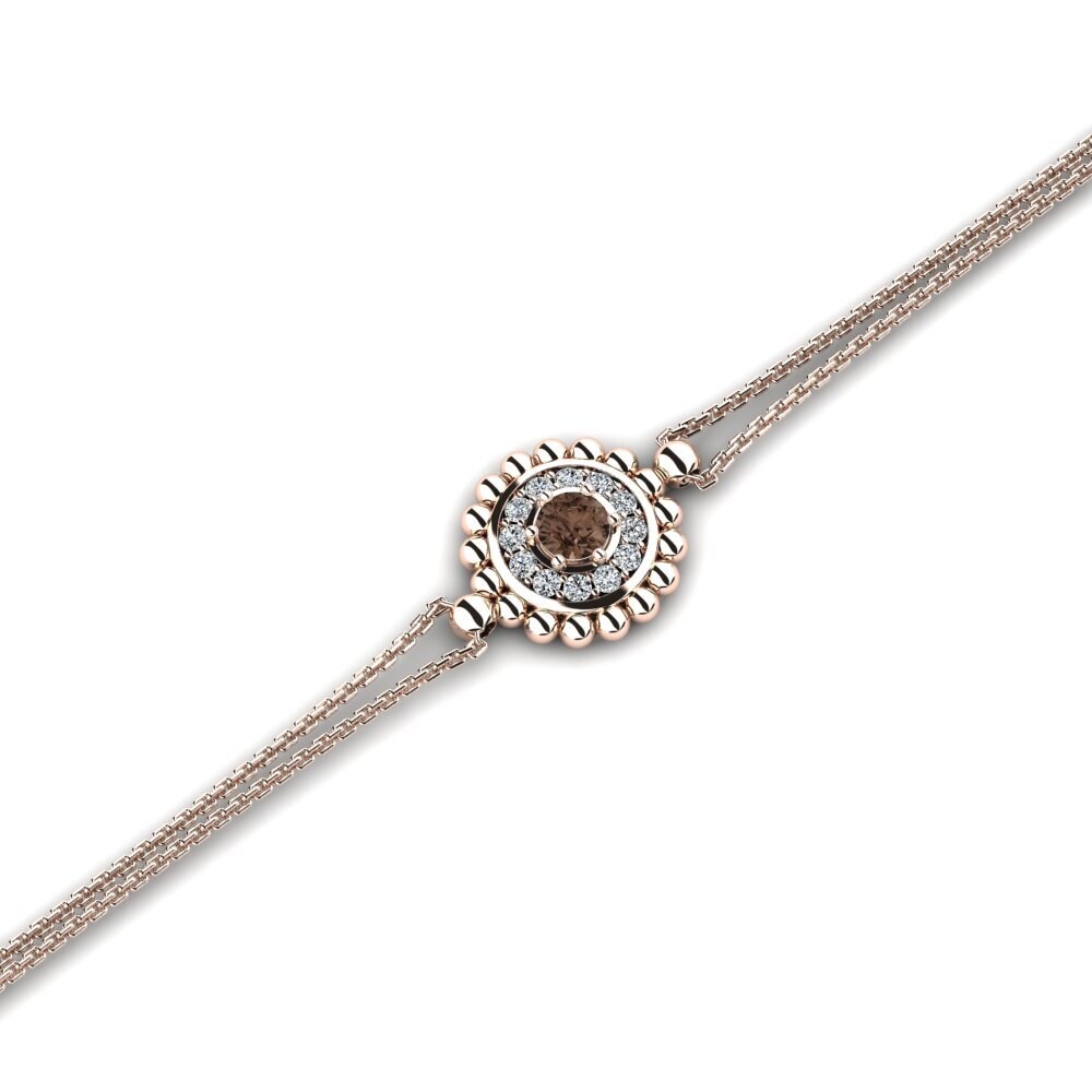 Smoky Quartz Women's Bracelet Choleran