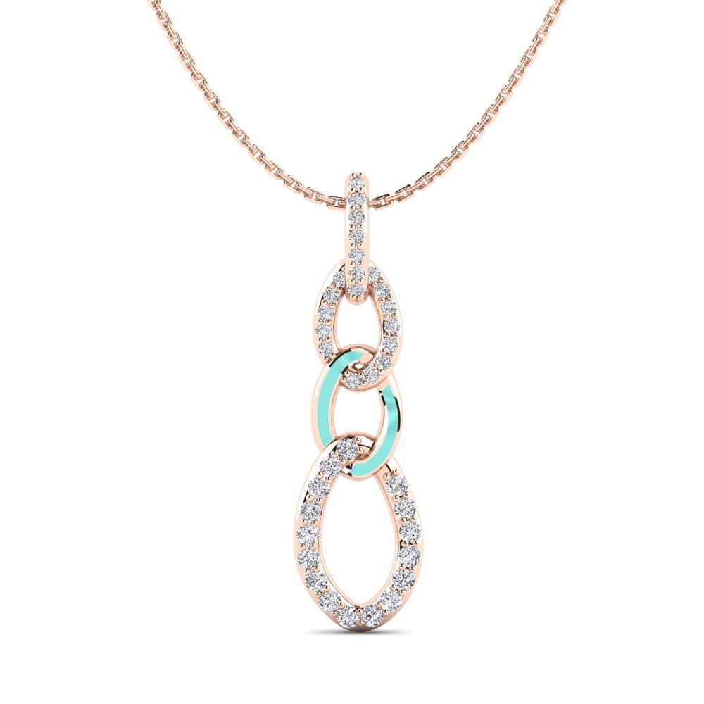 14ct Rose Gold Women's Pendant Cholinga
