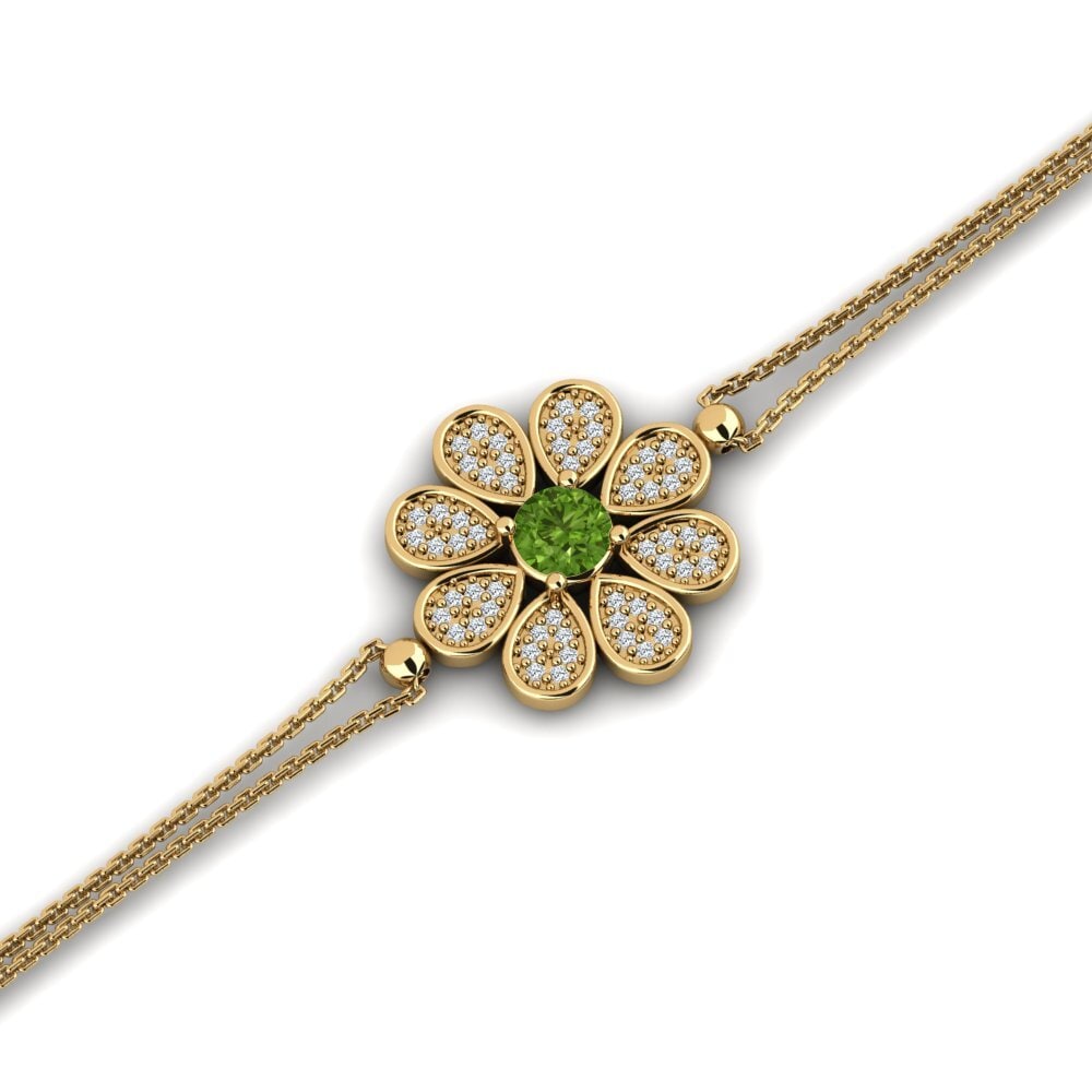 Peridot Women's Bracelet Chomagen