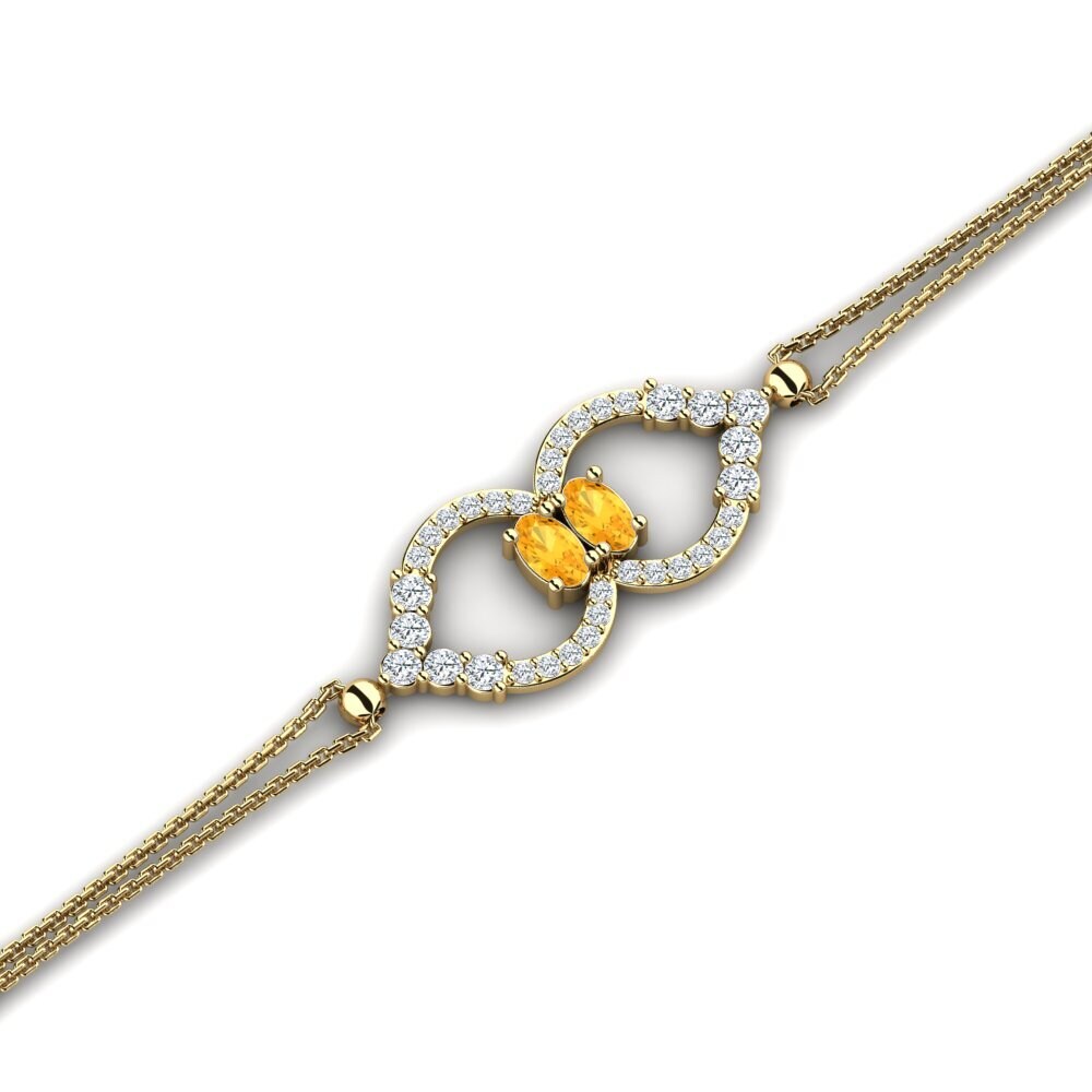 Citrine Women's Bracelet Chromatine