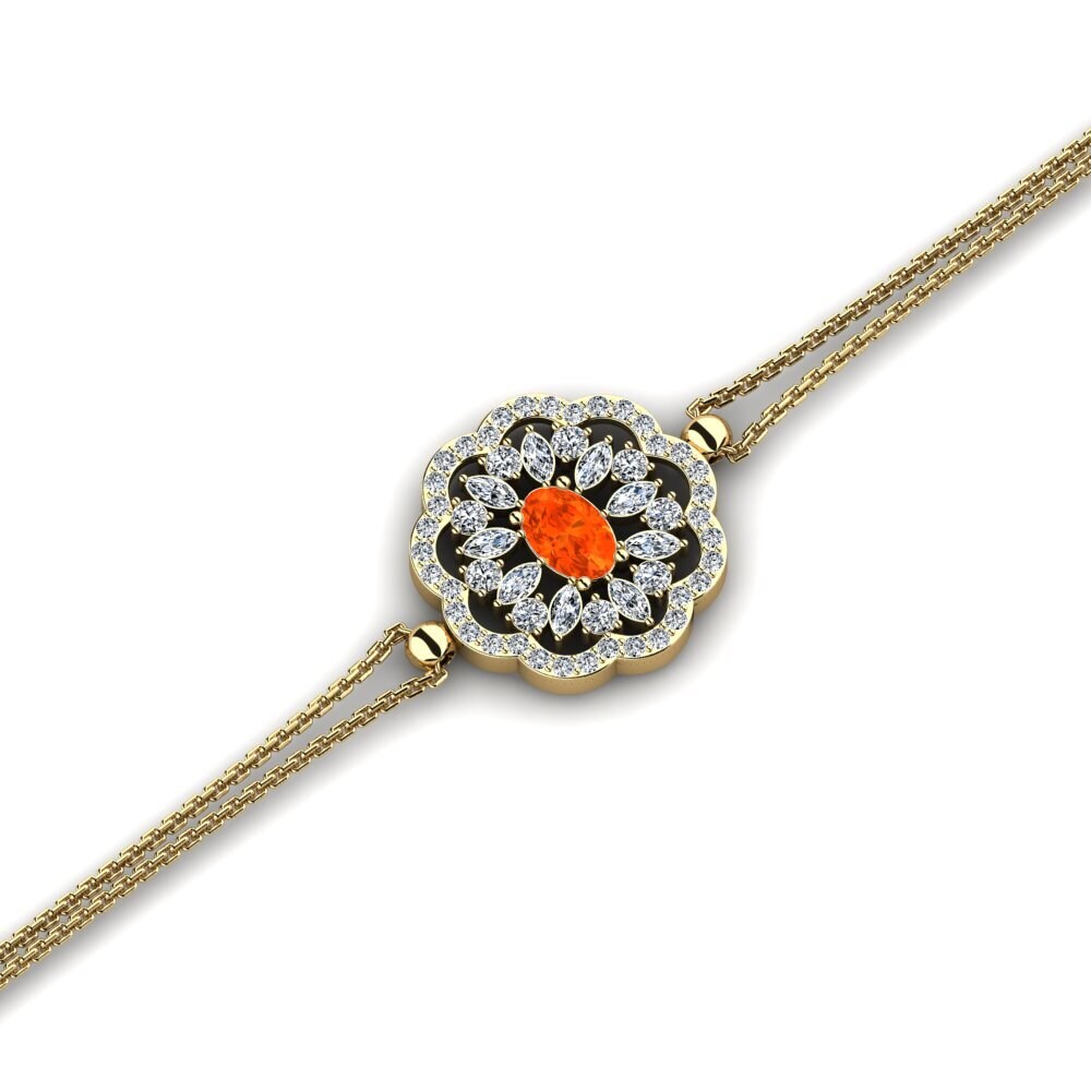 Fire Opal Women's Bracelet Chyle