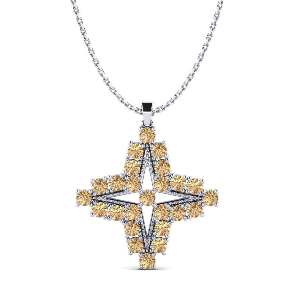 Brown Diamond Women's Pendant Ciardaza