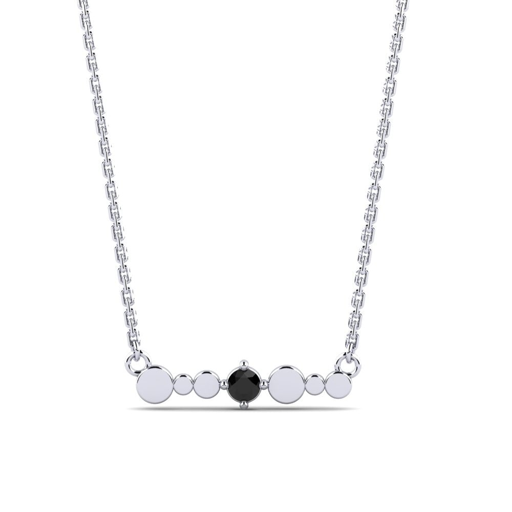Ónix Negro Collar de Mujer Cielin