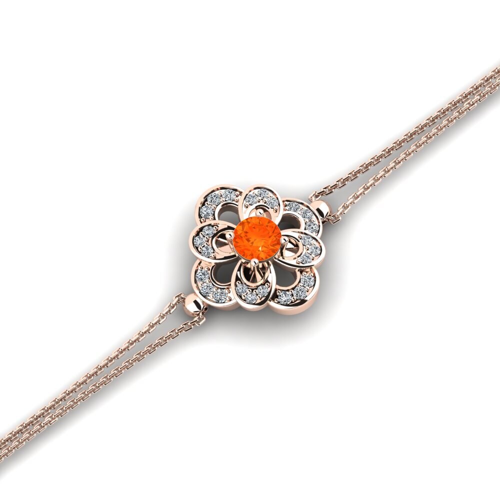 Fire Opal Women's Bracelet Ciergev