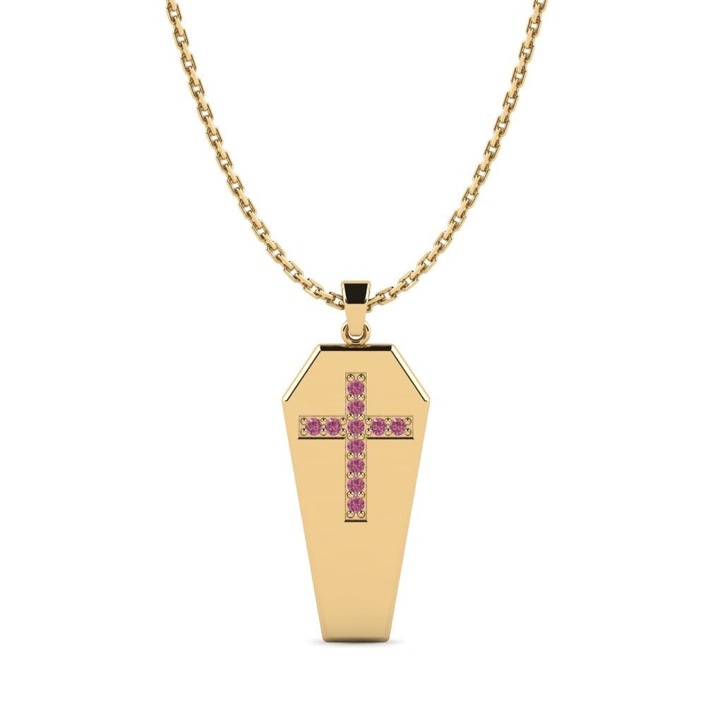 Rhodolite Garnet Women's Pendant Cigil